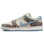 Crenshaw Skate Club x Nike Dunk Low SB Unisex tossud Kreemjas Valge Hele-Sinine FN4193-100 37.5