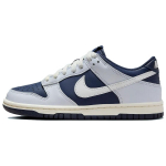 Nike Dunk Low GS Football Grey Midnight Navy Laste tossud Sinine Summit-Valge FB9109-002 36.5