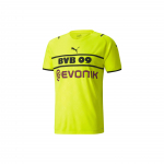 Puma Borussia Dortmund 21-22 Hooaja K&uuml;lalisvorm Alfanumbrilise Logoprindiga Meeste Topid Kollane 759068-03 M