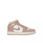 Air Jordan 1 Mid SE GS Legend Pink Laste tossud Valge Sail FN7432-161 38.5