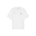 Li Ning Spordimoe seeria - Kirsi&otilde;ite seeria SS22 Vabaaja tr&uuml;kiga &uuml;hev&auml;rviline hingav l&uuml;hikese varrukaga T-s&auml;rk Unisex &uuml;laosa Valge AHSS921-1 XL