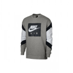Nike Air Crew Fleece V&auml;rviplokk Kampsun Ameerika Dressipluus Meeste Dressipluus Hall Valge 928636-063 XL