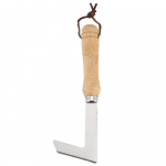 9-tolline puidust k&auml;epidemega roostevabast terasest k&auml;siniiduk L-kujuline umbrohupuhastussirp aiat&ouml;&ouml;riist muru terrassi vuukide umbrohupuhastust&ouml;&ouml;riist