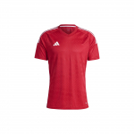Adidas Tiro 23 Competition Triibulise Logotr&uuml;kiga &Uuml;mmarguse Kaelusega L&uuml;hikeste Varrukatega Jalgpallis&auml;rk Meeste Topid Punane HL4712 S