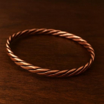 Puhas vask keerdunud k&auml;ev&otilde;ru, Tervendav ehtekunst, K&auml;sit&ouml;&ouml; traadist kootud mansettk&auml;ev&otilde;ru 6 (Inches) vask