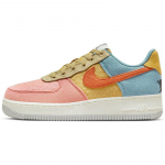 Nike Air Force 1 Low '07 Next Nature Sanded Gold Wheat Grass Light Madder Root Hot Curry Naiste tossud DV3808-700