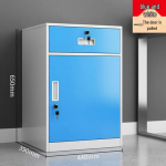 Kontori mobiilne hoiukapp lukuga: Lauasahtli all olev lehtmetallist arhiiv ja sahtlite organiseerija Standard