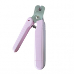 Lemmikloomade k&uuml;&uuml;nek&auml;&auml;rid LED-valgustiga Laetavad 2-&uuml;hes K&uuml;&uuml;nek&auml;&auml;rid-lihvijad Ohutu Kassik&uuml;&uuml;nte Trimmer Pritsmekindel Kaitsega Hooldusvahend Koertele Kassidele roosa