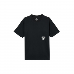 Nike Sportswear Moodne Mugav Mitmek&uuml;lgne &Uuml;mmarguse Kaelusega L&uuml;hikeste Varrukatega T-s&auml;rk Meeste Pealsed Must HJ0775010 L