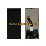 LCD-ekraani ja digiteerija t&auml;ielik koostisosa Oukitel C61 C61 Pro C62 jaoks
