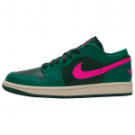Jordan Air Jordan 1 Summutav Kulumiskindel Hingav Madala s&auml;&auml;rega Vintage Korvpallijalatsid Naiste Roheline Jordan DC0774-300 36 roheline