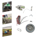 Elektristarteri komplekt Starteri hooratas L&uuml;liti Toiteallikaga korpus Honda Gx340 11hj Honda Gx390 13hj jaoks(Piiratud 2011. aasta ja varasematele mudelitele United States