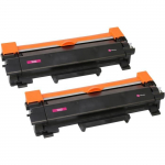 2 Compatibles TN2420[avec Puce] Toner pour Brother DCP-L2530 DCP-L2510HL-L2350 HL-L2375 HL-L2370 HL-L2310MFC-L2710 MFCL2710 MFCL2750