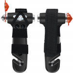 2 tk Auto Ohutusvasar Kaasaskantav Auto Elluj&auml;&auml;mis H&auml;daolukorra P&otilde;genemisvasar Akna Purustaja Turvav&ouml;&ouml; L&otilde;ikur