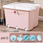 Suur lukustatav hoiukapp koodlukuga &uuml;hiselamutele ja kodudesse Small without lock (39*27*21cm) roosa