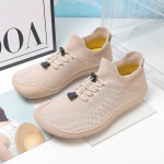 Uued Unisex laiemad jalatsid hingavad v&otilde;rkkangast meeste paljajalu laia varbaga jalan&otilde;ud, br&auml;ndi Flats Soft Zero Drop Tald laiema varbaga tossud suur suurus 36