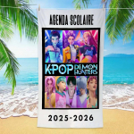 K-POP R&auml;tikud D-Demon-Hunters Mikrokiud Liivavastane Kiiresti Kuivav Vannir&auml;tik Parimad S&uuml;nnip&auml;evakingitused T&uuml;drukutele Naistele Ujumispeoks 80x160cm&1pc