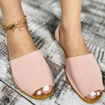 Maogu Vabaaja Naiste Lamedad Kingad Espadrillid Valge Roosa Naiste Mugavad Slip-on Kingad 2024 Naiste Suvised Lamedad Sandaalid 34 roosa