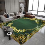 Suur Roheline Luksuslik Vaip Elutoa Kaunistus Diivani Piirkonna Vaibad 200x300 cm Magamistuba Salong Libisemisvastane P&otilde;randamatt Pestav 60*90cm