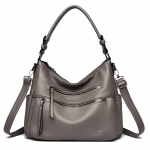 Vabaaja Retro Naiste &Otilde;lakott Moodne K&auml;ekott Naiste Crossbody Kott Mitme Taskuga Vabaaja &Otilde;lakott Moodne Naiste K&auml;ekott 32*12*27 hall v&auml;rv