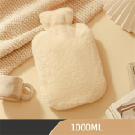 1000/2000ml Vee sissepritsega kummist kuumaveepudel pl&uuml;&uuml;sist kuumaveekott k&auml;esoojendaja soojapakk k&otilde;hule jalale veega soojenduspadi