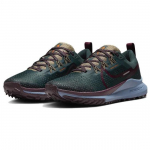 Nike React Pegasus Trail 4 naiste vabaajajalatsid, suurus M (44 db) - Must (44 db) - Discount Sports EU 37.5 roheline