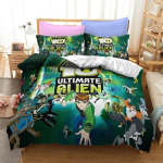 Anime Ben Gwen Tekikate 10 Multikaga Voodipesukomplektid Lastele Poistele T&auml;iskasvanutele Kingitused Voodikomplekt 2/3 tk Tekikatted Kodu Tekstiilid EU Single 135x200cm