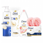 Dove Juuste ja Keha Hooldus Essentialsi Komplekt