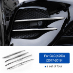 ABS H&otilde;bedane Udutule Kate Mercedes Benz C-klassile W205 E-klassile W213 GLC X253 2016-2025 Esiosa Kaitseraua Iluv&otilde;re Spoiler Tarvikud