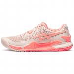 ASICS Gel Resolution 9 P&auml;rlroosa P&auml;ikesekorall Naiste Tennised 1042A208-700 37.5 roosa