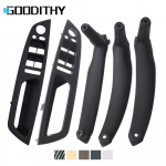 4PCS komplekti LHD RHD sisemine juhiukse akna l&uuml;liti k&auml;etoe katte t&otilde;mbek&auml;epideme vahetus BMW X5 X6 E70 E71 E72 jaoks Beige LHD 4PCS