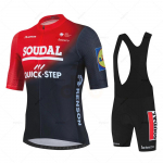 2026 Lidl Soudal Quick Step Suvine Jalgrattas&auml;rk Mtb L&uuml;hikeste Varrukatega Jalgrattakomplekt Jalgrattap&uuml;kside Komplekt MTB Ciclismo R&otilde;ivad Jalgrattas&auml;rgid Maillot S