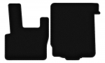 Dywaniki welurowe BASIC czarne do: DAF XF105 ciężarowy (2006)