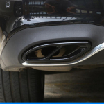 T&auml;iesti uus uuendus Mercedes Benz GLC GLE GLS ABCE klassi C207 W205 kupee W176 W212 W213 auto v&auml;ljalasketoru saba kate Gloss Black