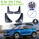 Volkswageni VW TRoc T Roc T-Roc 2017 2018 jaoks A11 AC7 Poriklapid Pritsmekaitse Porikaitse Tiivakaitse Autotarvikud
