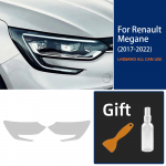 Renault Megane 4 2017 2018 jaoks Auto esitulede kaitsekile Suitsmust Must Toonkile Vin&uuml;&uuml;l L&auml;bipaistev TPU Kleebis puhas