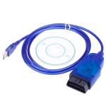Opel Tech 2 USB Autodiagnostika OBDII T&ouml;&ouml;riist EOBD Kaabel(Sinine) sinine