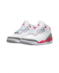 Air Jordan 3 Retro Fire Red Jordan 3 Fire Red AJ3 Fire Red DN3707-160 EU 44 punane/valge