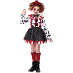 Mitmek&uuml;lgne klouni ja luukere kost&uuml;&uuml;m t&auml;iskasvanud naistele - S kuni XL, Halloweeni, lavastuste, lihav&otilde;ttep&uuml;hadeks 140 cm