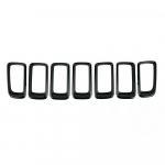7PCS Front Grille Cover Grill Ring erts Frame Trims Kit 68109865AA for Jeep Compass 2011 2012 2013 2014 2015 2016 must