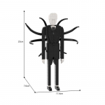 MOC Ehitusklotside M&auml;ngusari Slender Man M&auml;ngutegelased Laste DIY Ehitusklotside M&auml;nguasi