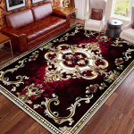 Punane Retro Suure Pinnaga Vaibad Elutuba Euroopa Kaunistus Kodu Diivani Piirkonna Vaip Suurep&auml;rane Magamistuba Libisemisvastane P&otilde;randamatt Pestav 60*90cm