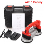 200KG 60-120mm 5 kiirust 21V 1200W Plaatide vibraator Reguleeritav automaatne p&otilde;randavibraator Tasandust&ouml;&ouml;riist Akuga Plaatide paigaldusmasin 1 x Battery