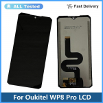 LCD-ekraani ja digiteerija t&auml;ielik koostisosa Oukitel WP8 Pro jaoks