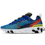 Nike React Element 55 Game Royal Dynamic Yellow Habanero Red BQ6166-403 40