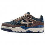 Nigo x Nike Air Force 3 Slip Resistant Abrasion Resistant Low top Skateboard Shoes Men's White Blue IB1808-002 43