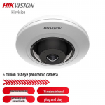Hikvision 5MP 360-kraadine kalasilm HD IP-kaamera CN pistikuga (adapter kaasas)
