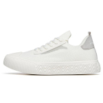 Anta Casual Breathable Low top Skateboard Shoes Women's Ivory White Gray 122228062-1 40