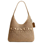 COACH Brooklyn 28 magnetilise pandlaga Logoga paberist messenger kott suur naiste helepruun Basic Set (Bag+Dust Bag) helepruun v&auml;rv