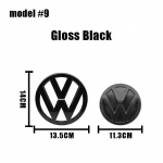 Uus 3D ABS Esiv&otilde;re Embleem ja Tagaluugi Embleemi Kleebis auto Tarvikud Volkswagen Golf 7 jaoks (2014-2017) & MK7.5 (2018- 1pcs-rear